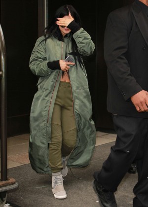 Kylie Jenner - Leaving the Trump Hotel in NYC