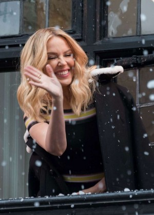 Kylie Minogue - Excited For Liberty London 2015 Holiday Windows Unveiled Ceremony