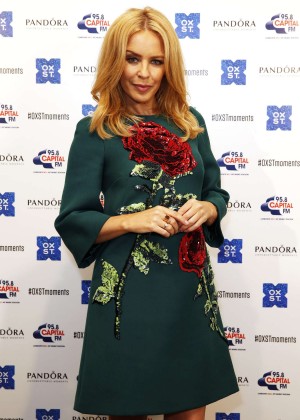 Kylie Minogue - The World Famous Oxford Street Christmas Lights Switch On Event in London