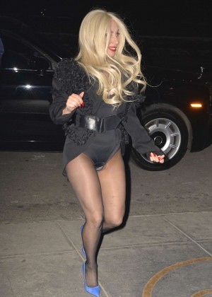 Lady Gaga out in NYC