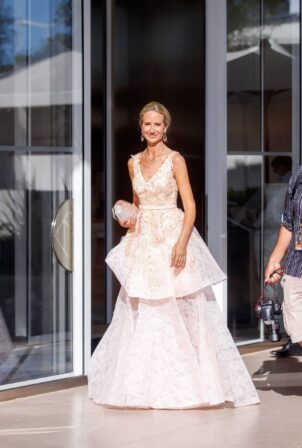 Lady Victoria Hervey - Spotted at the Martinez Hotel during the 74th Cannes Film Festival