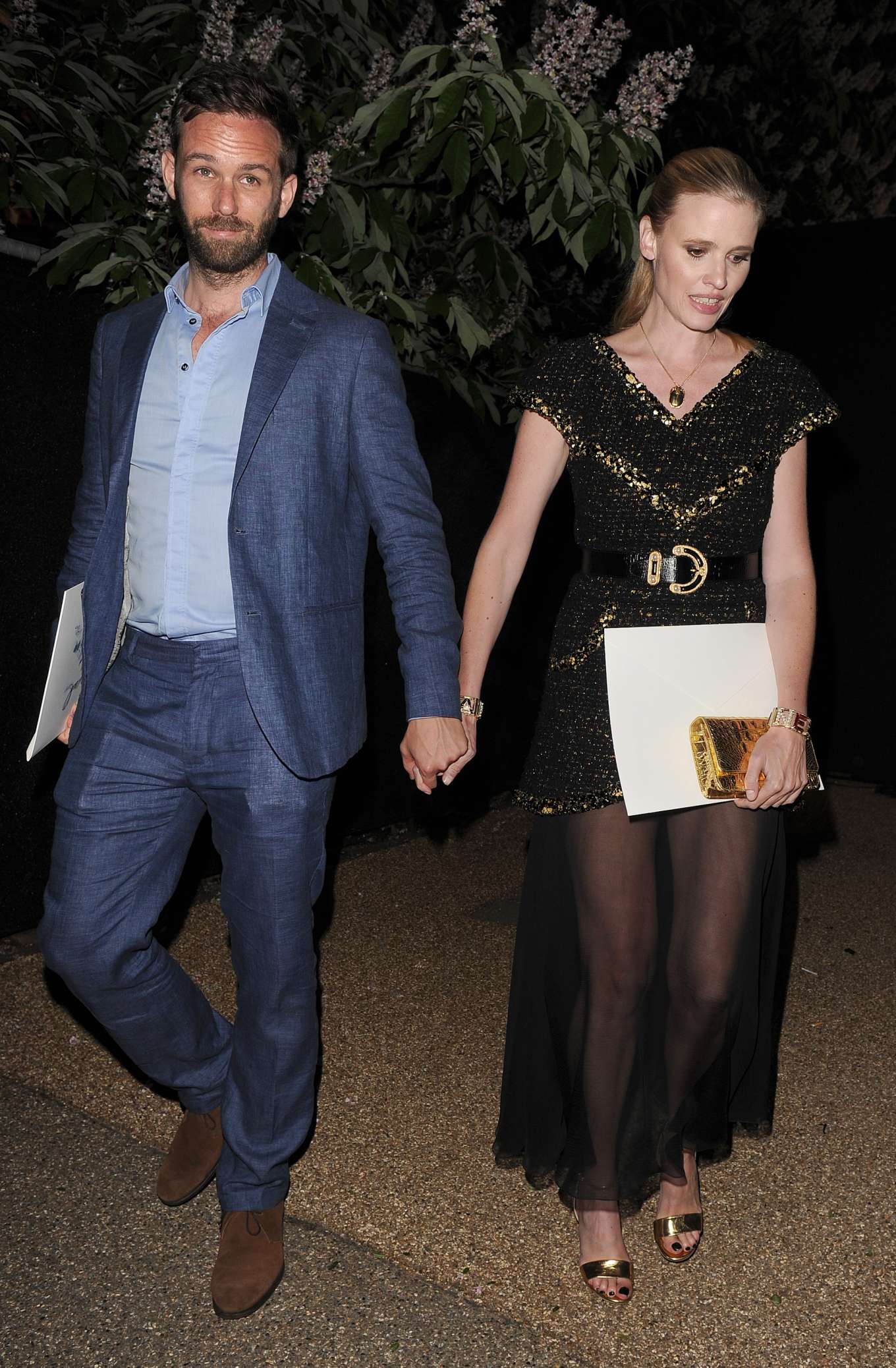 Lara Stone: Arrives at Serpentine Gallery Summer Party-08 | GotCeleb