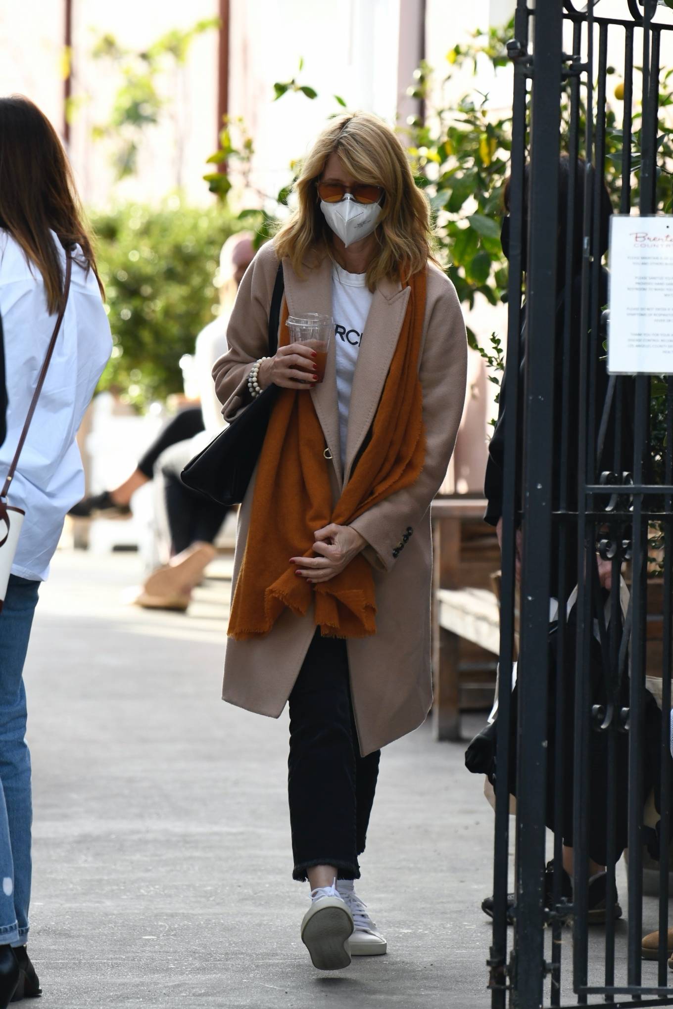 Laura Dern – Out in Brentwood with her daughter Jaya Harper