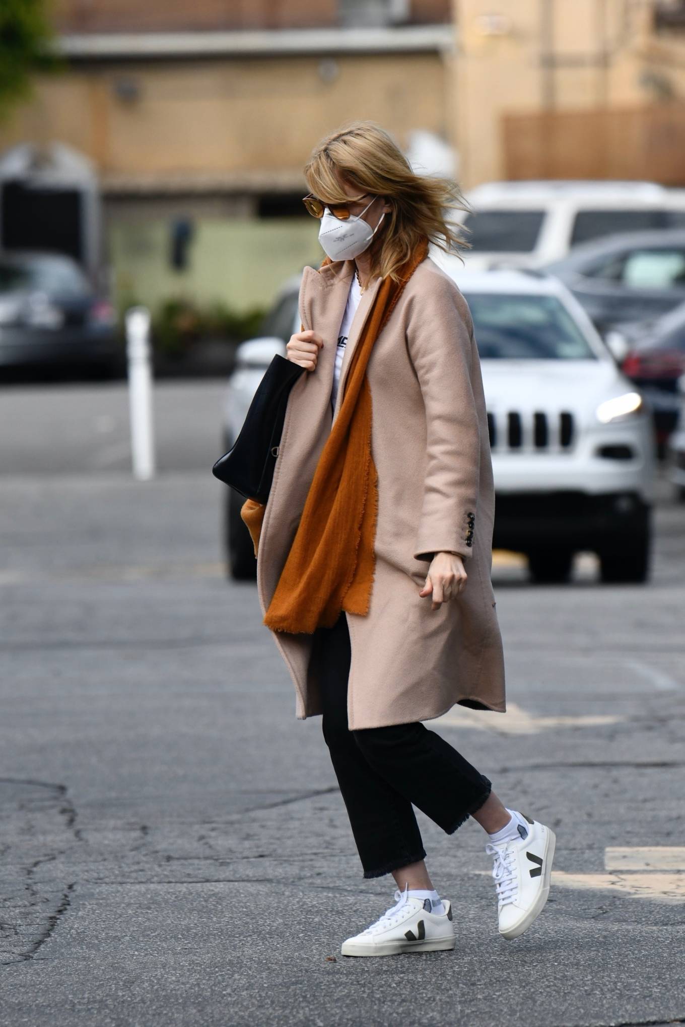 Laura Dern – Out in Brentwood with her daughter Jaya Harper