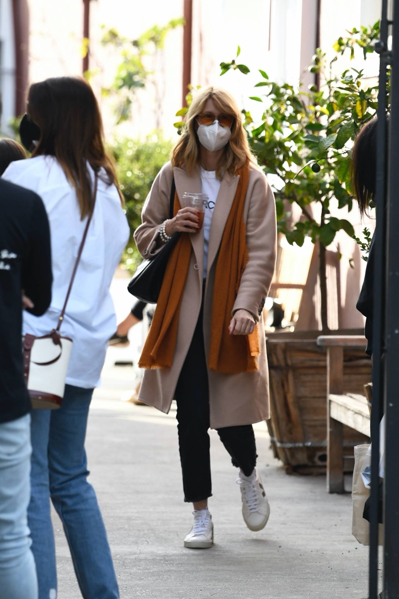 Laura Dern – Out in Brentwood with her daughter Jaya Harper