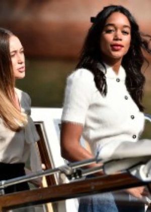 Laura Harrier and Alycia Debnam-Carey - Seen out in Venice