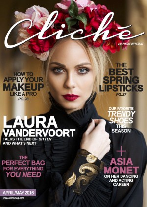 Laura Vandervoort – Cliche Magazine (April/May 2016) | GotCeleb
