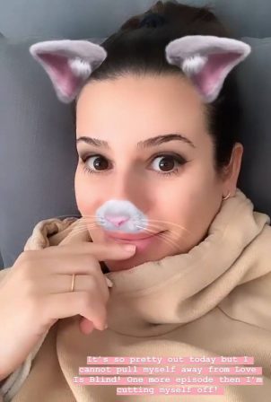 Lea Michele - Social media