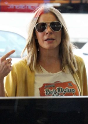 LeAnn Rimes at LAX airport in Los Angeles