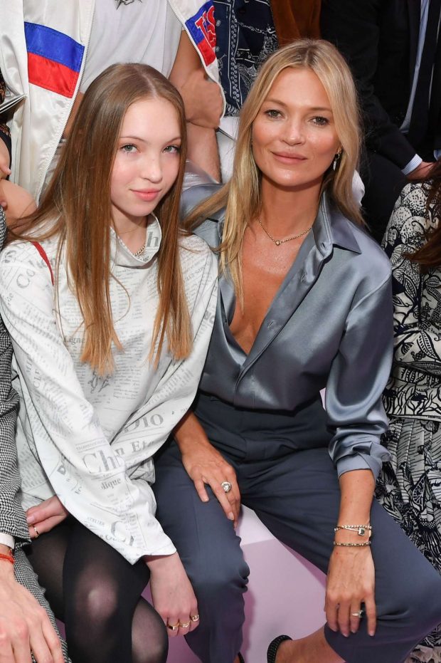 Lila Grace Moss Hack and Kate Moss: Dior Homme Menswear SS 2020 Show-07 ...