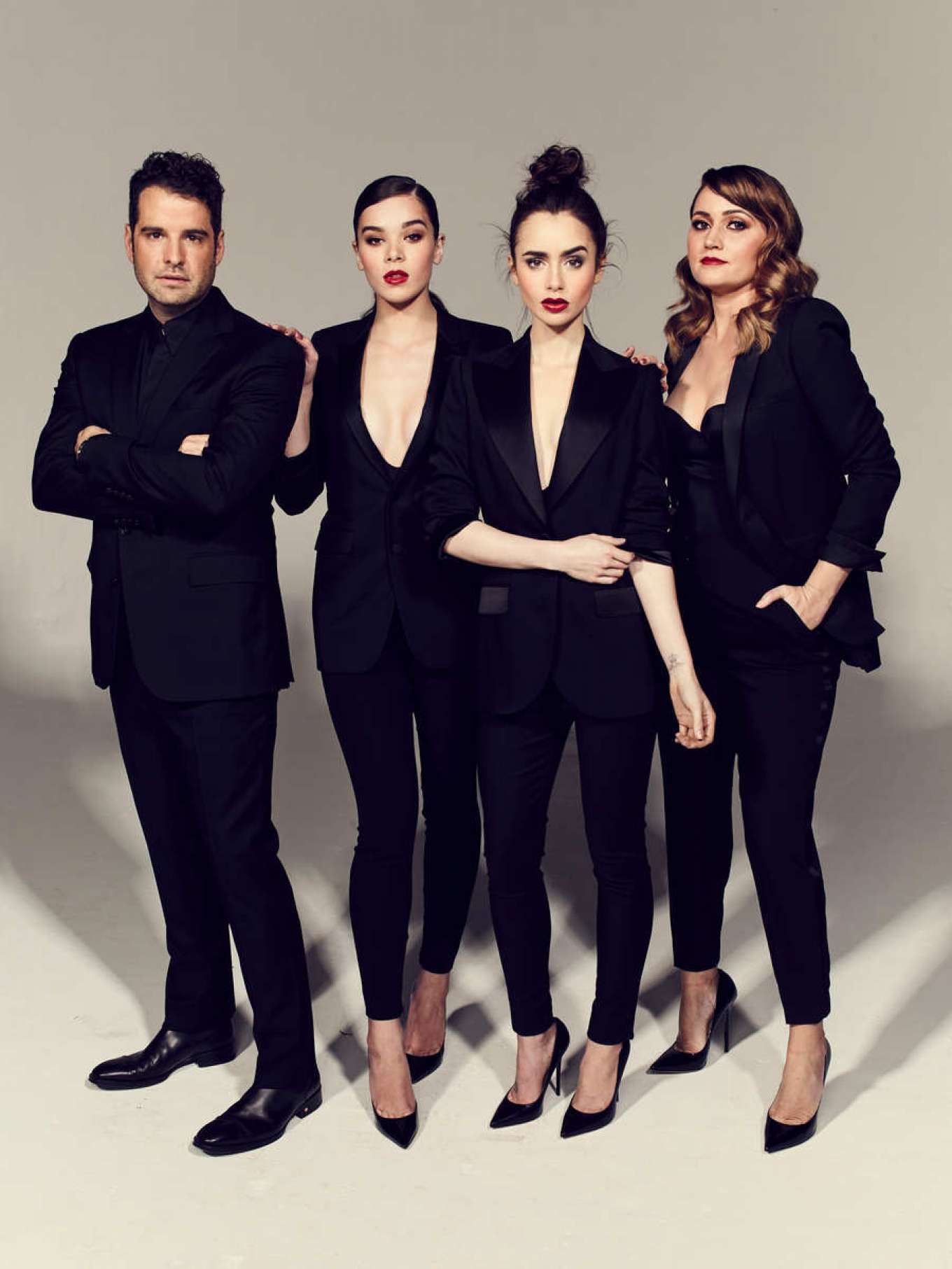 Lily Collins Hailee Steinfeld Mariel Haen and Rob Zangardi â€“ The Hollywood Reporter (March 2017)