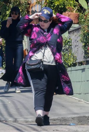 Lily Kershaw - In a comfy trousers in Los Feliz