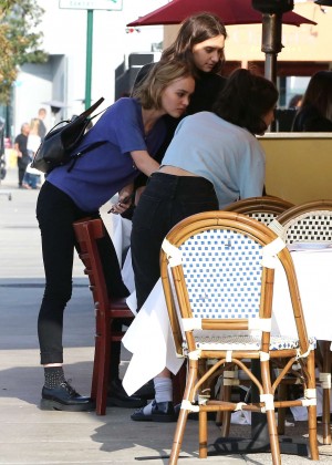 Lily Rose Depp - Out to Lunch in Beverly Hills