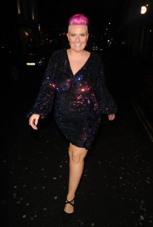 Lisa Allen - Celebrates her 50th Birthday at Zebrano in Soho - London