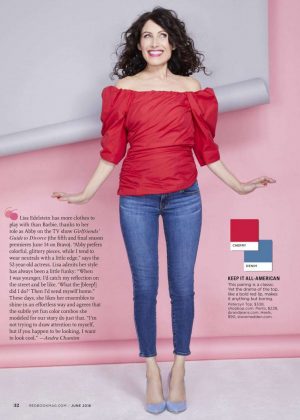 Lisa Edelstein - Redbook Magazine (June 2018)