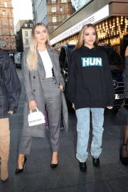 Little Mix - Arrivals as they promote new song at Radio stations in London