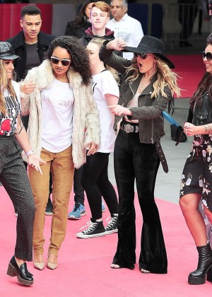 Little Mix at BBC Radio 1 in London
