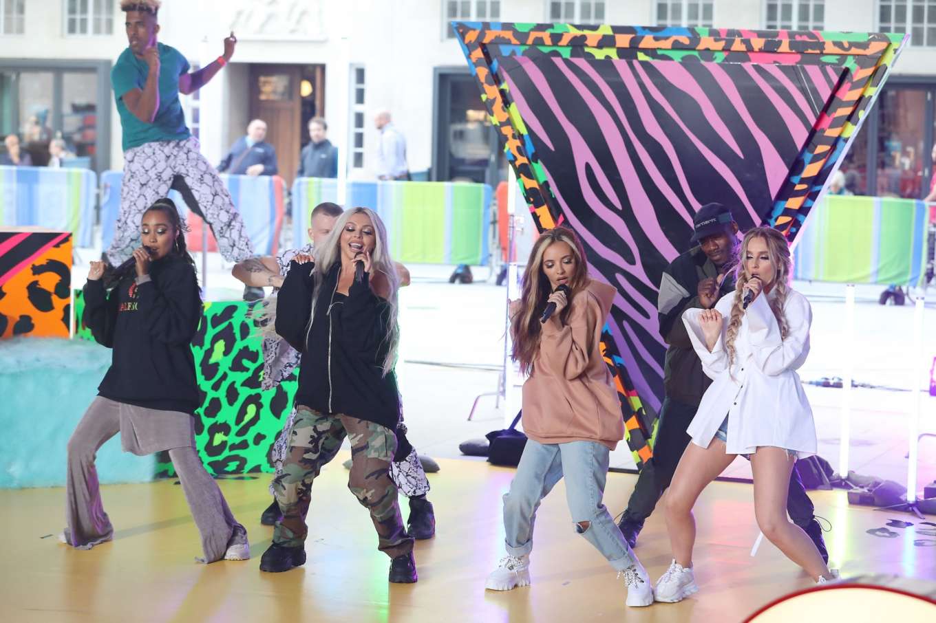 Little Mix: Rehearsing for BBC The One Show-02 | GotCeleb