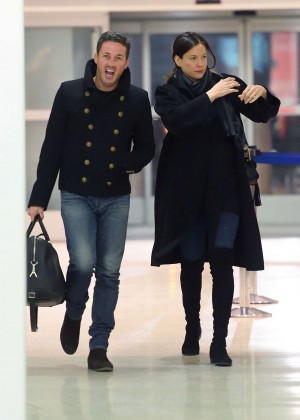 Liv Tyler - Arrives at JFK Airport in New York