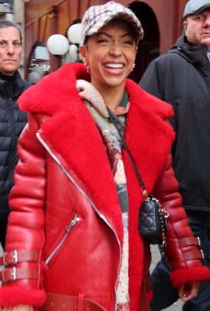 Liza Koshy - Arrives for rehearsals at Dick's Clark's New Year's Eve in Times Square