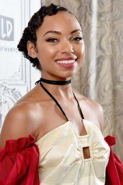 Logan Browning - Visits the Build Series to discuss 'Dear White People' in NYC