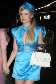Lottie Moss - Arriving at the Halloween Party in London