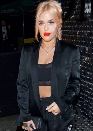 Lottie Tomlinson - Dior Addict Lacquer Pump Launch Party in West Hollywood