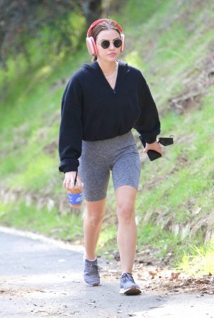 Lucy Hale - Seen Out for a hike in Los Angeles