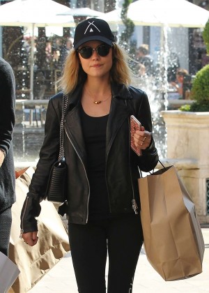 Lucy Hale - Shopping at The Grove in Los Angeles