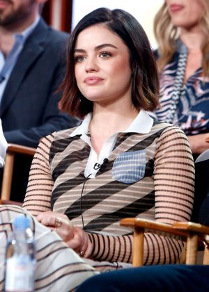 Lucy Hale - Winter TCA Press Tour in Pasadela