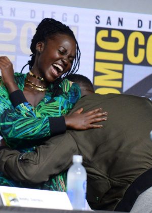 Lupita Nyong'o - Black Panther Panel at 2017 Comic-Con in San Diego