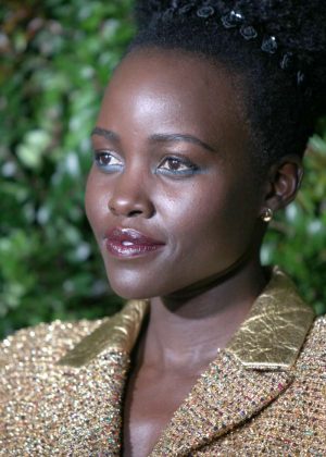 Lupita Nyong'o – Chanel and Charles Finch Pre-Oscar Awards Dinner in LA