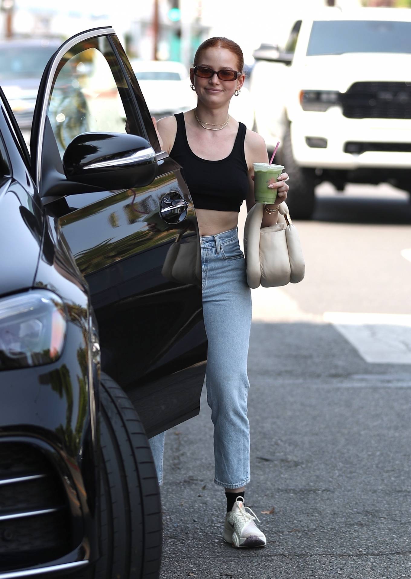 Madelaine Petsch – juices it up with a friend at Cha Cha Matcha in West  Hollywood-06 – GotCeleb