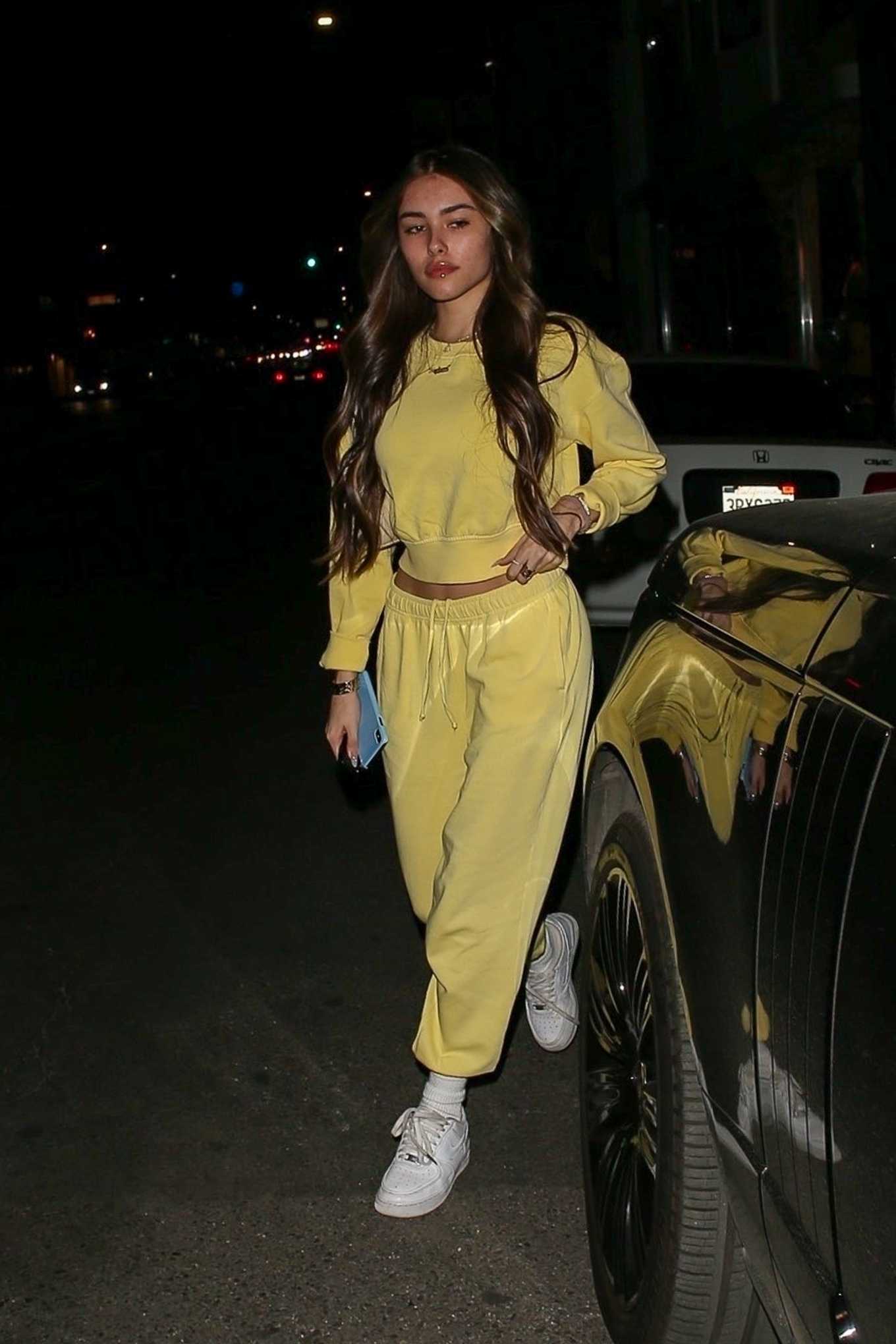 Madison Beer in Yellow – Leaving Alen M Salon in West Hollywood – GotCeleb