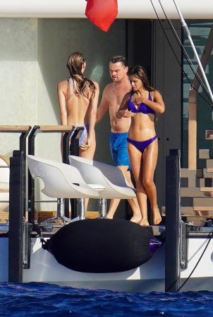 Madison Headrick - In bikini as Seen on Leo DiCaprio's yacht in St Bart’s
