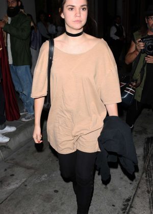 Maia Mitchell at Catch Restaurant in West Hollywood
