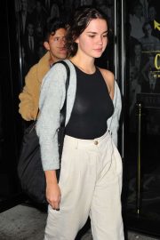 Maia Mitchell - Leaves Catch restaurant in West Hollywood