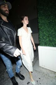 Maia Mitchell - Outside Delilah Nightclub in West Hollywood