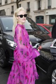 Maika Monroe - Valentino Show at Paris Fashion Week 2020