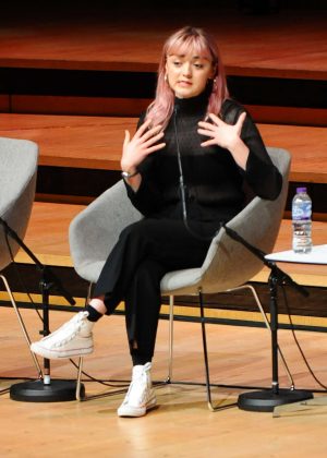 Maisie Williams - Attends the Women of the World Festival in London