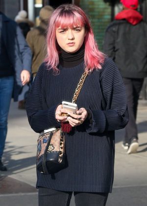 Maisie Williams - Out in New York City