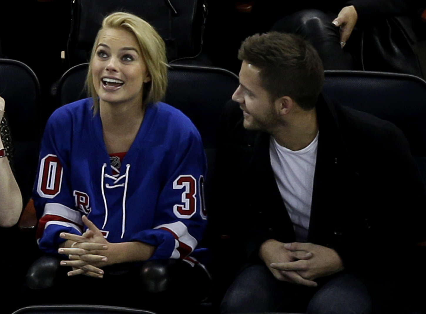 Margot Robbie: Arizona Coyotes vs New York Rangers Game -09 | GotCeleb