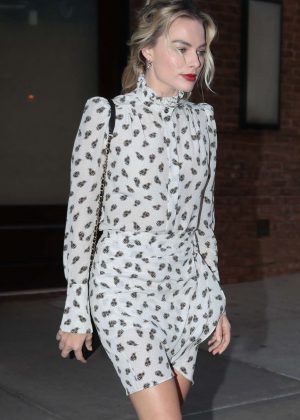 Margot Robbie - Leaving her hotel in New York City