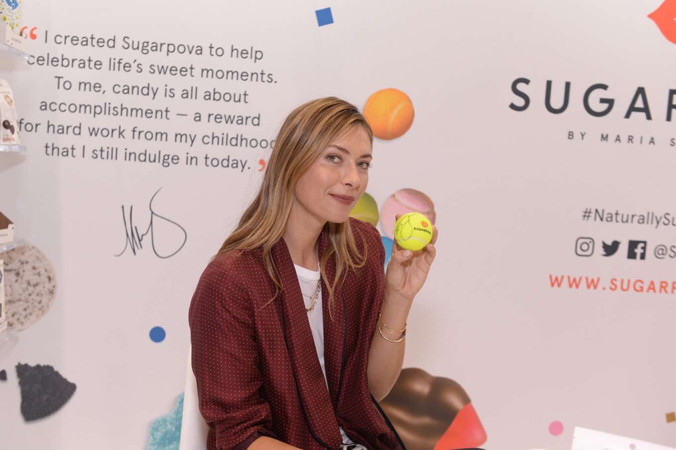 Maria Sharapova â€“ Sweets & Snacks Expo in Chicago