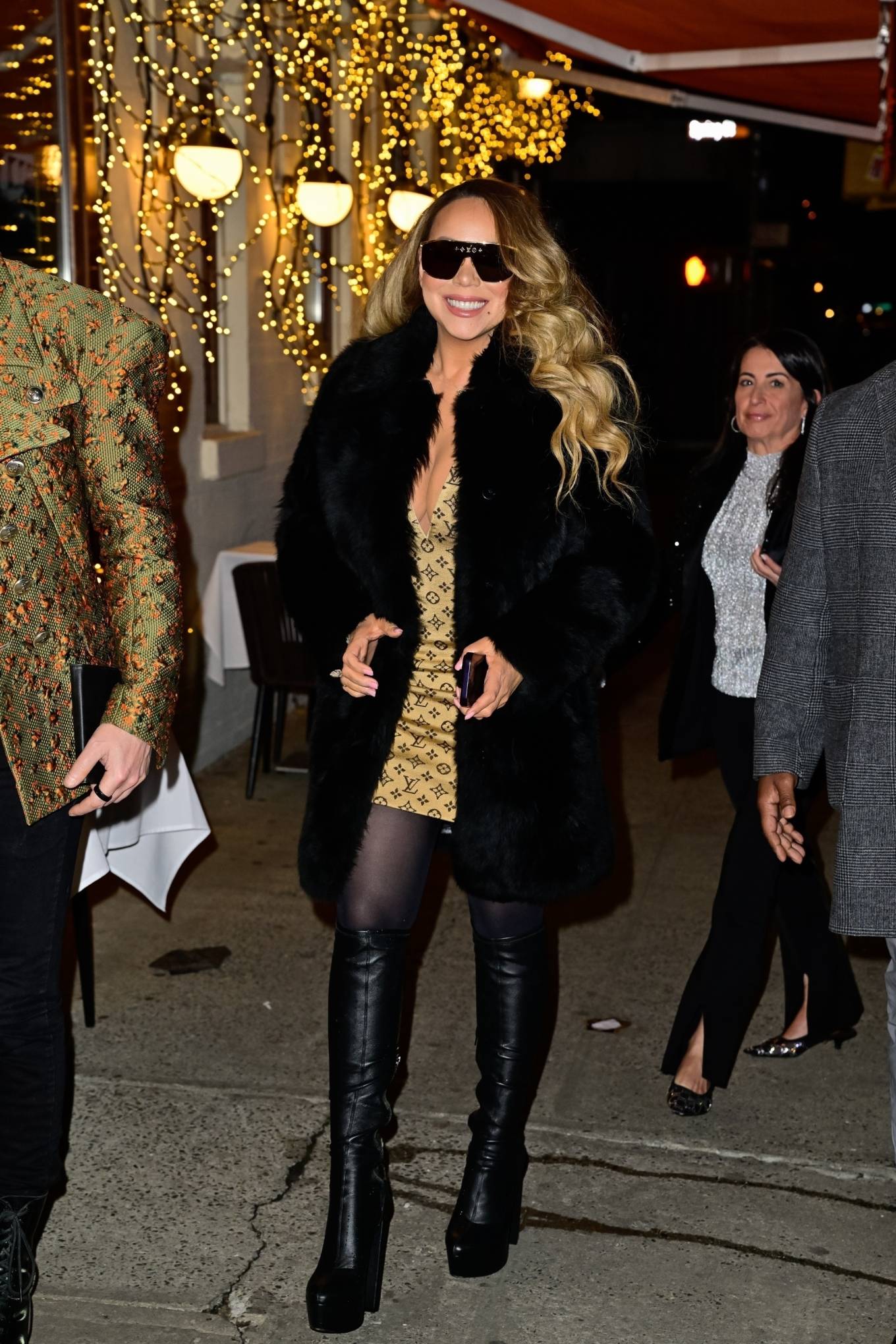 Mariah Carey 2024 : Mariah Carey – Leaving the Mea Culpa Premiere at the Paris Theater in New York-14
