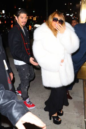 Mariah Carey - Seen after Madison Square Garden performance in New York