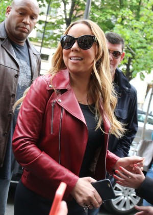 Mariah Carey - Shopping at Tom Ford Store in Paris