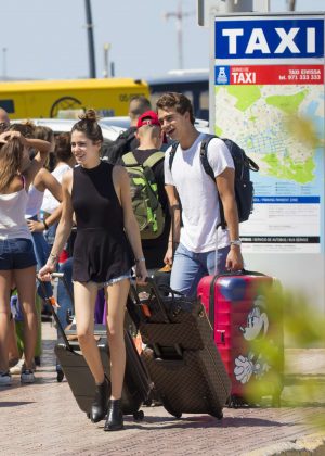 Martina Stoessel and boyfriend Pepe Barroso out in Ibiza
