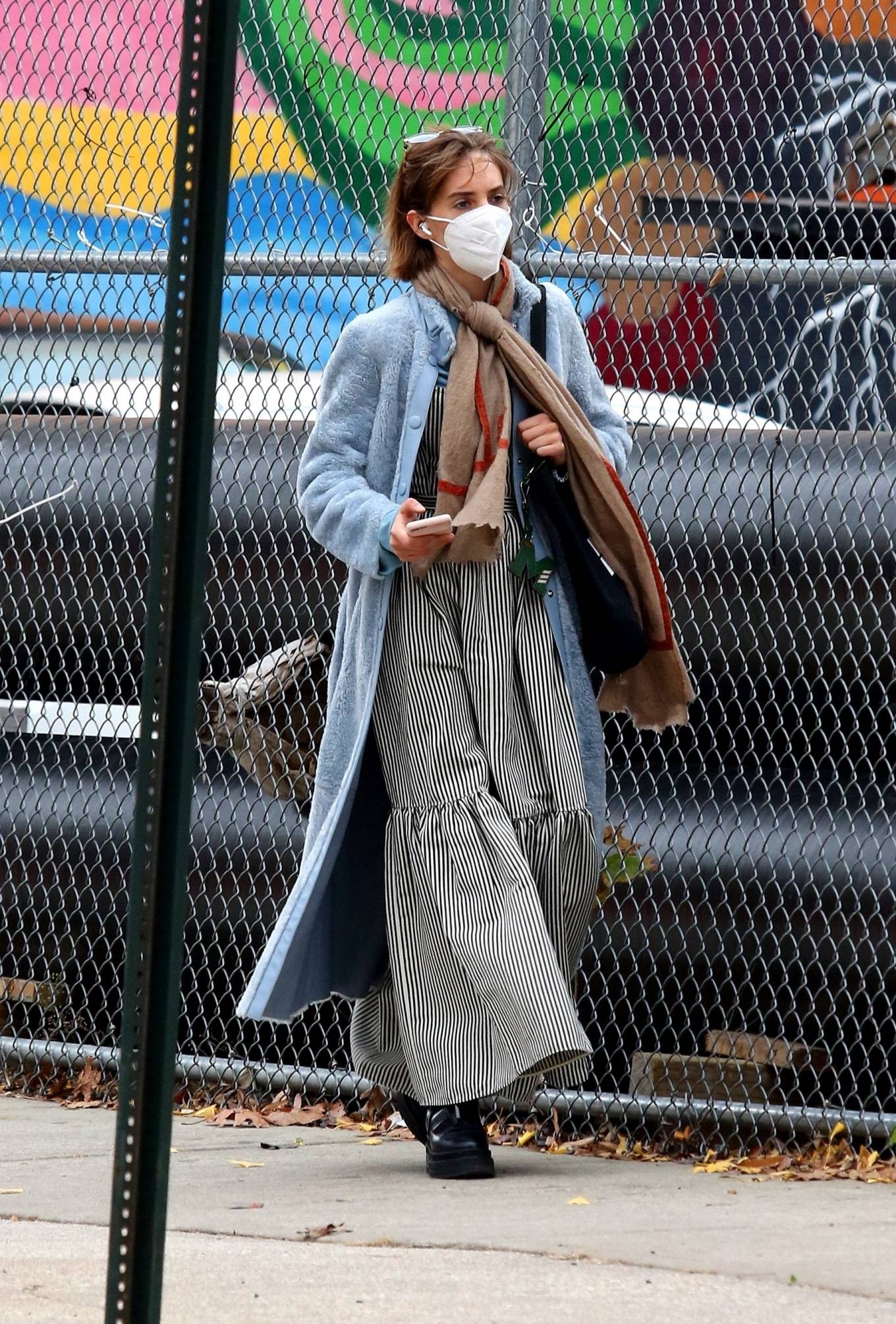 Maya Hawke - seen out on a stroll in downtown Manhattan-08 | GotCeleb