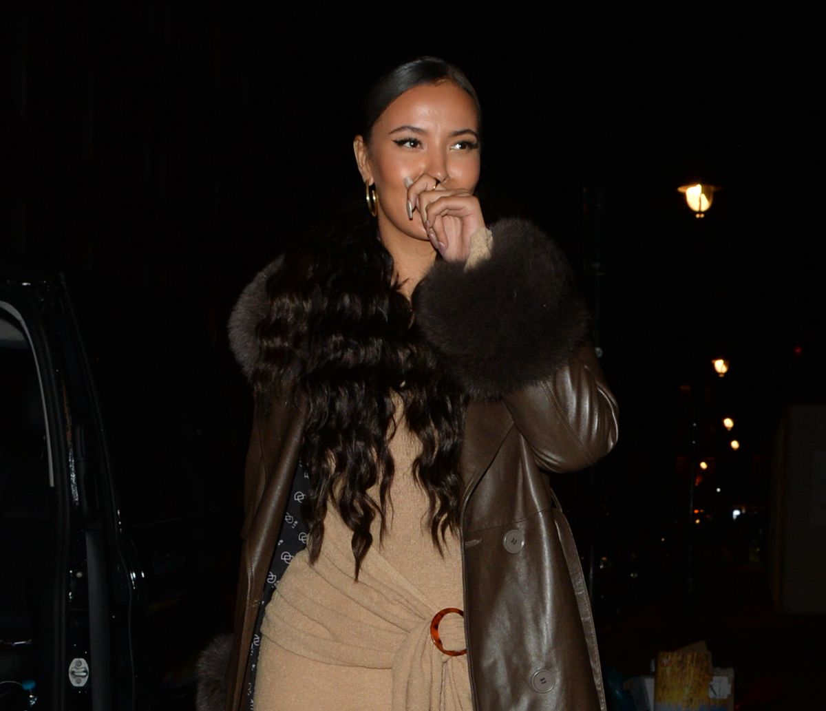 Maya Jama – Night out in London